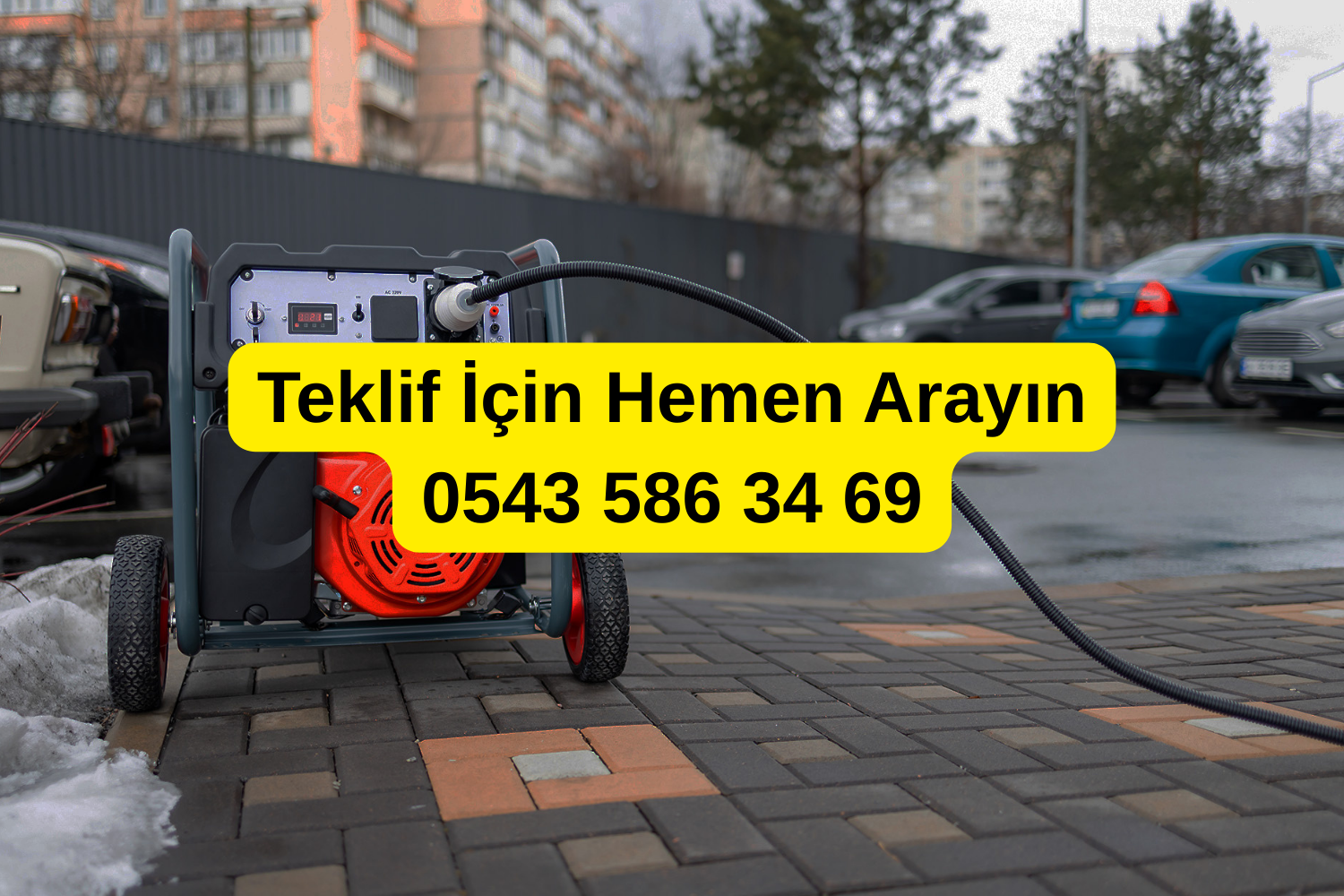 Düğün İçin Jeneratör Kiralama