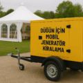 Düğün için jeneratör kiralama nedir?
